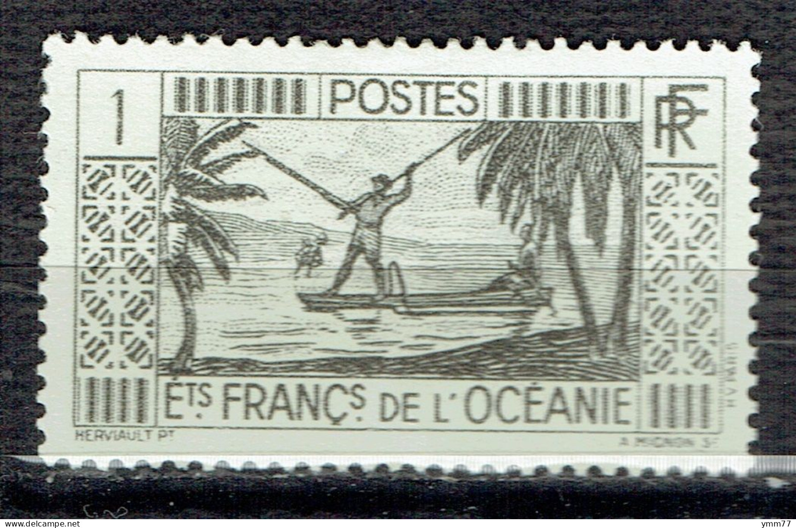 Série Courante : Pêcheur - Unused Stamps