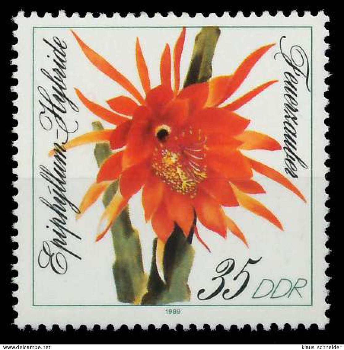 DDR 1989 Nr 3277 Postfrisch SB7B716 - Unused Stamps