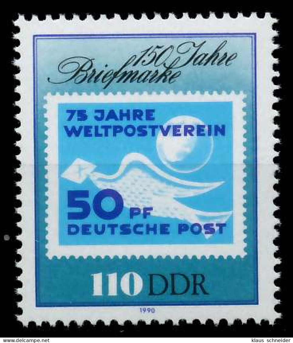 DDR 1990 Nr 3331 Postfrisch SB7BA26 - Neufs