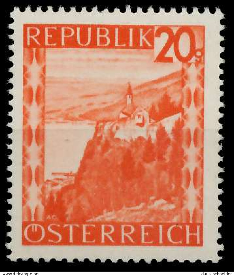 ÖSTERREICH 1947 Nr 842 Postfrisch X1F5466 - Nuevos