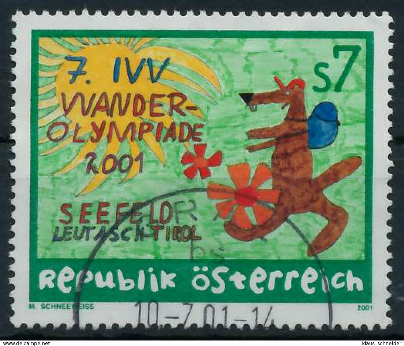 ÖSTERREICH 2001 Nr 2349 Gestempelt X23996A - Usati