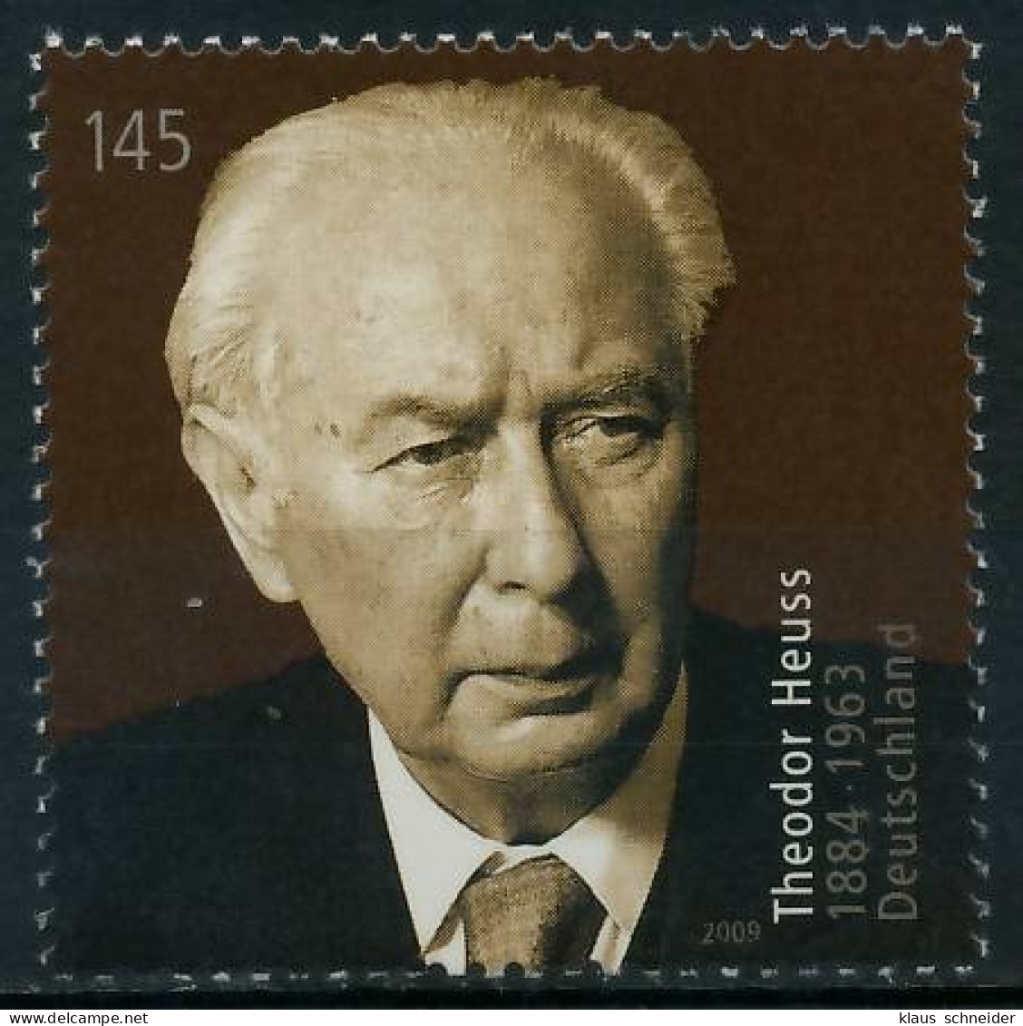 BRD BUND 2009 Nr 2714 Postfrisch SE07F06 - Unused Stamps