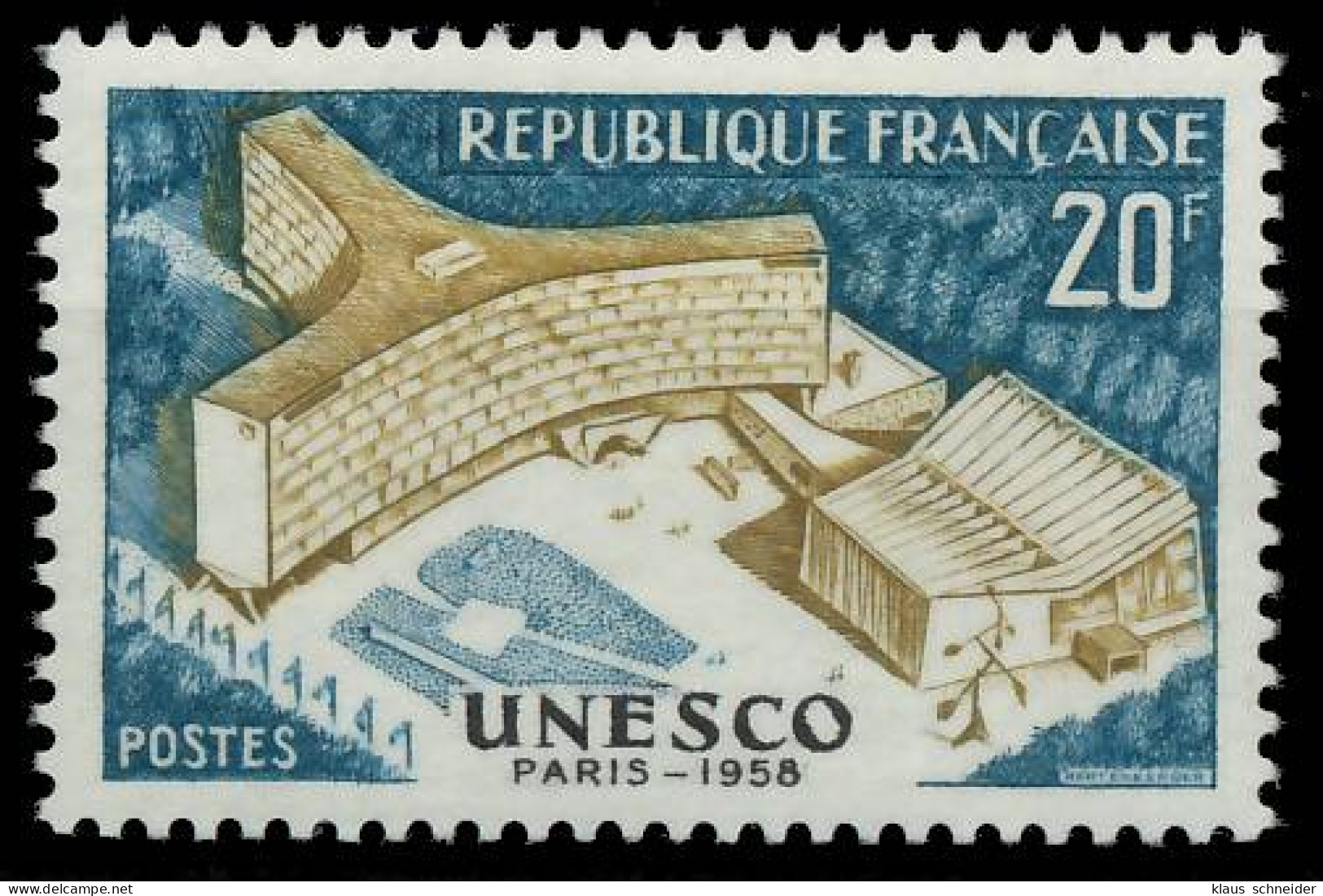 FRANKREICH 1958 Nr 1214 Postfrisch SF53756 - Neufs