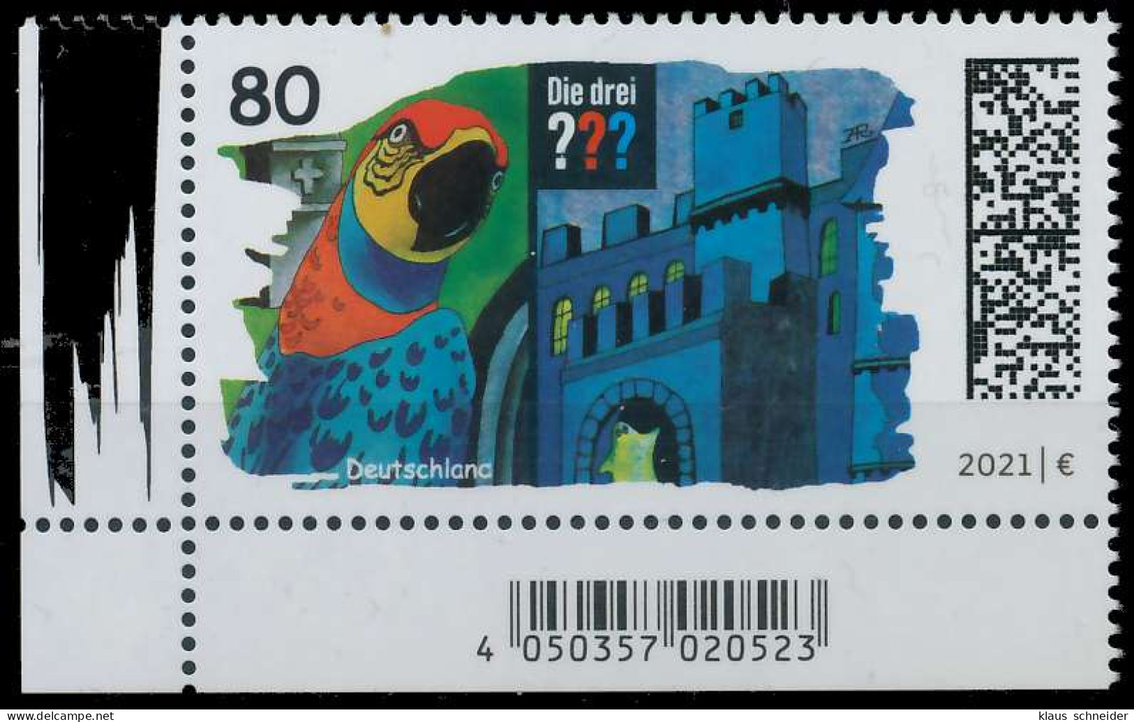 BRD BUND 2021 Nr 3649 Postfrisch ECKE-ULI X52556E - Unused Stamps