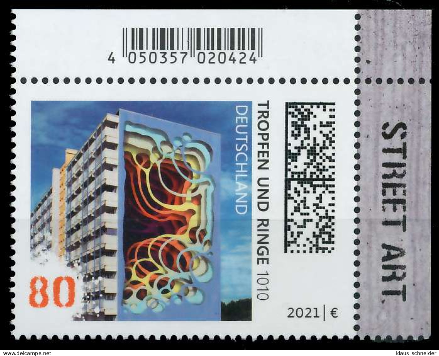 BRD BUND 2021 Nr 3633 Postfrisch ECKE-ORE X525A8E - Unused Stamps