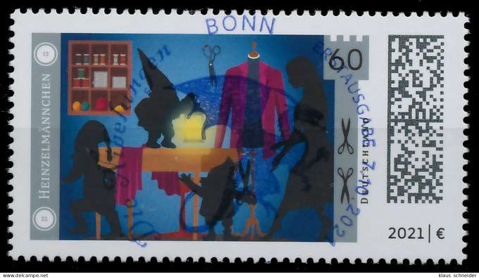 BRD BUND 2021 Nr 3631 ESST Zentrisch Gestempelt X528A96 - Used Stamps