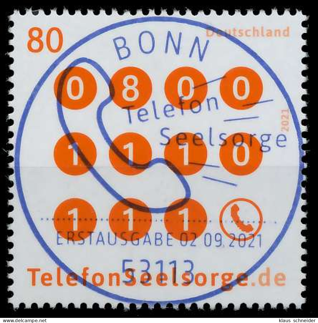 BRD BUND 2021 Nr 3627 ESST Zentrisch Gestempelt X528B3E - Used Stamps