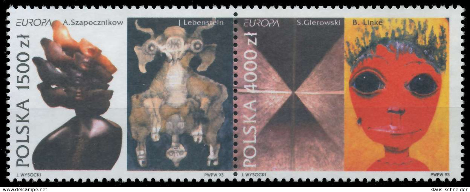 POLEN Nr 3445-3446 Postfrisch WAAGR PAAR S20AD62 - Nuovi