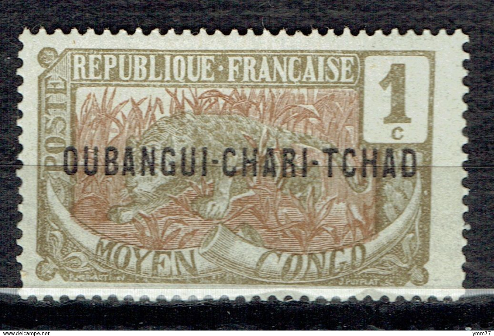 Timbre Du Congo Surchargé - Unused Stamps