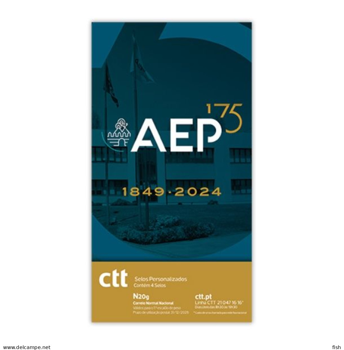 Portugal ** & 175 Anos Da Associação Empresarial De Portugal, AEP 2024 (6876868) - Neufs