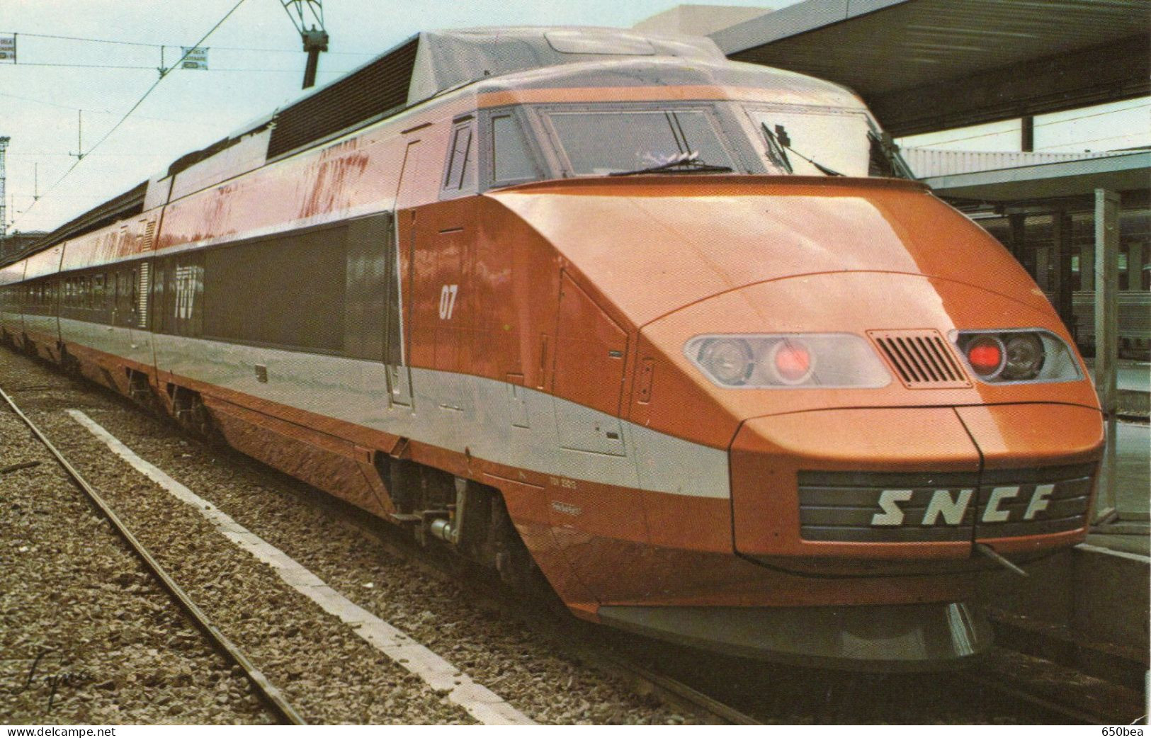 TGV.Sud Est.Paris-Lyon 1981.2 Cartes. - Trains