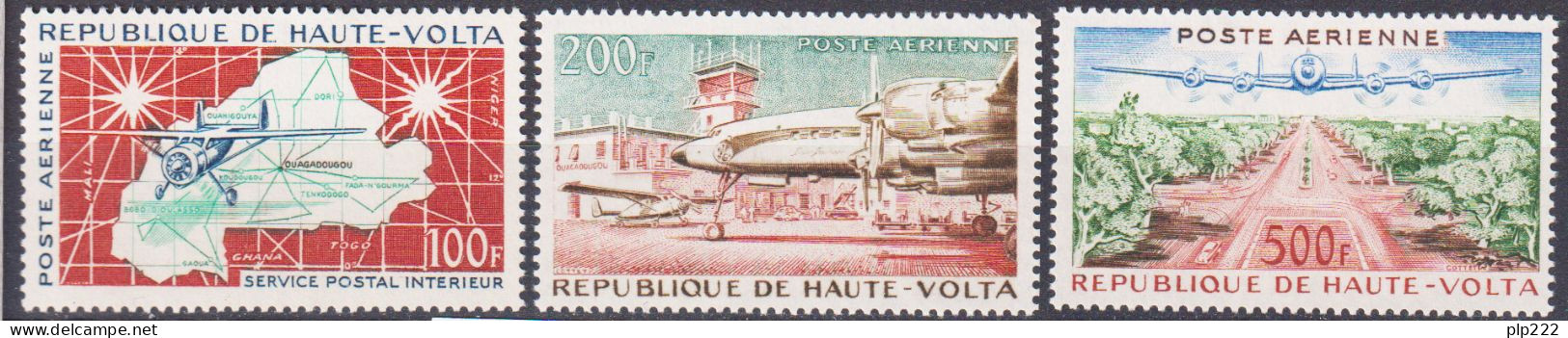 Alto Volta 1961 Y.T.A1/3 **/MNH VF - Unused Stamps