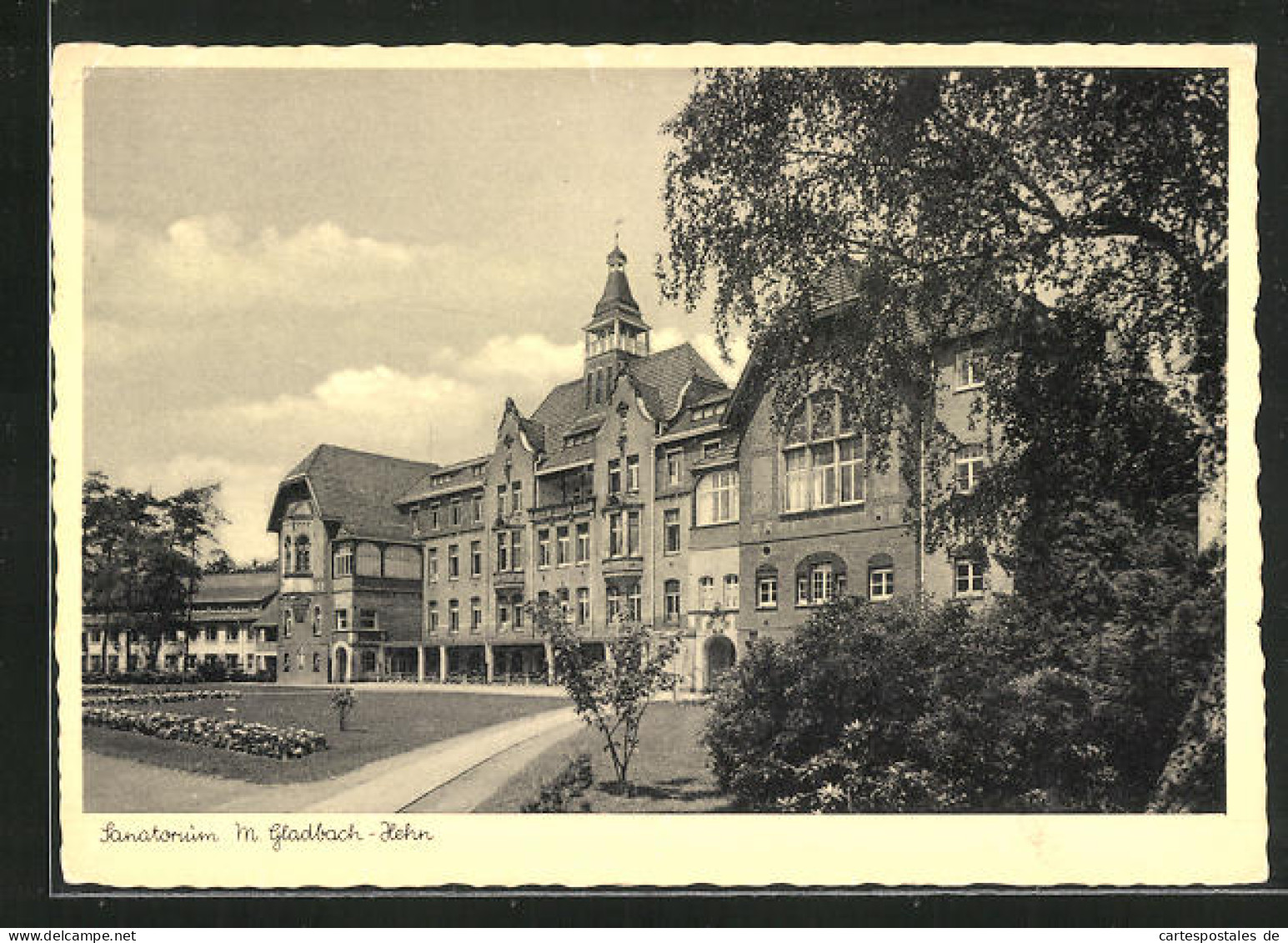 AK Mönchengladbach-Hehn, Blick Zum Sanatorium  - Mönchengladbach