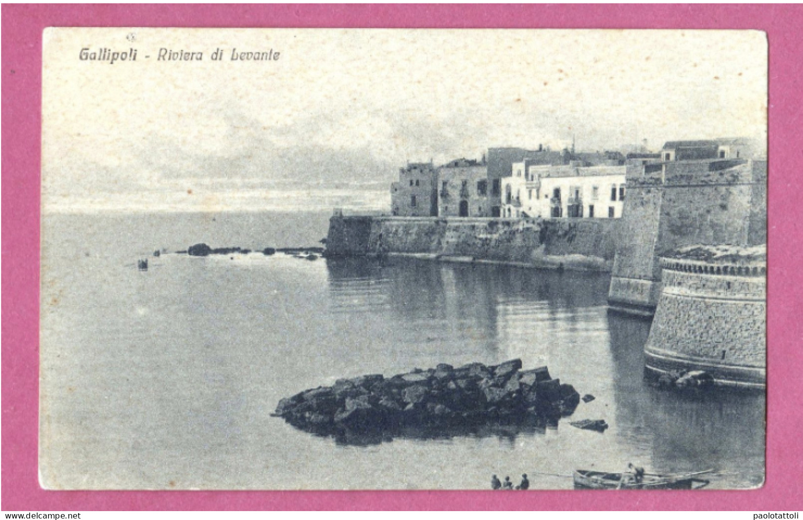 Gallipoli. Riviera Di Levante- Small Size, Divided Back, New, Ed. Stefanelli N°56038-517- - Other & Unclassified