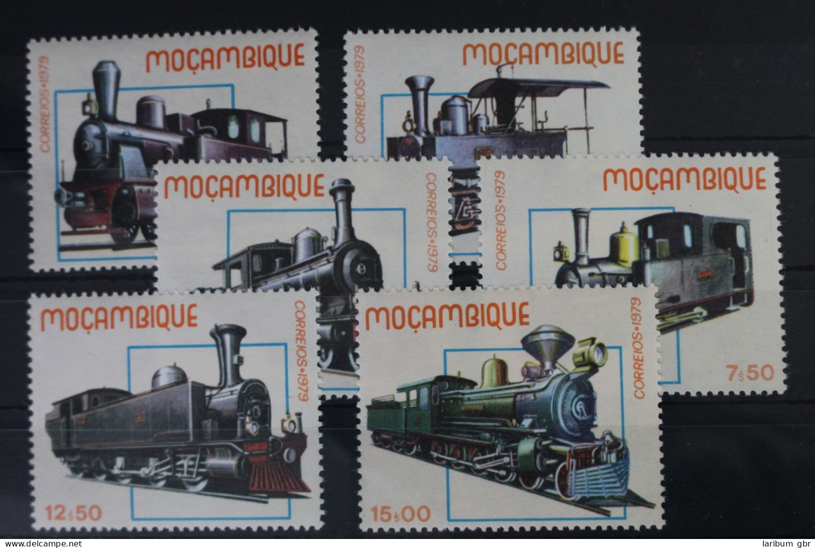 Mosambik 719-724 Postfrisch Eisenbahn Lokomotive #WF212 - Mozambique