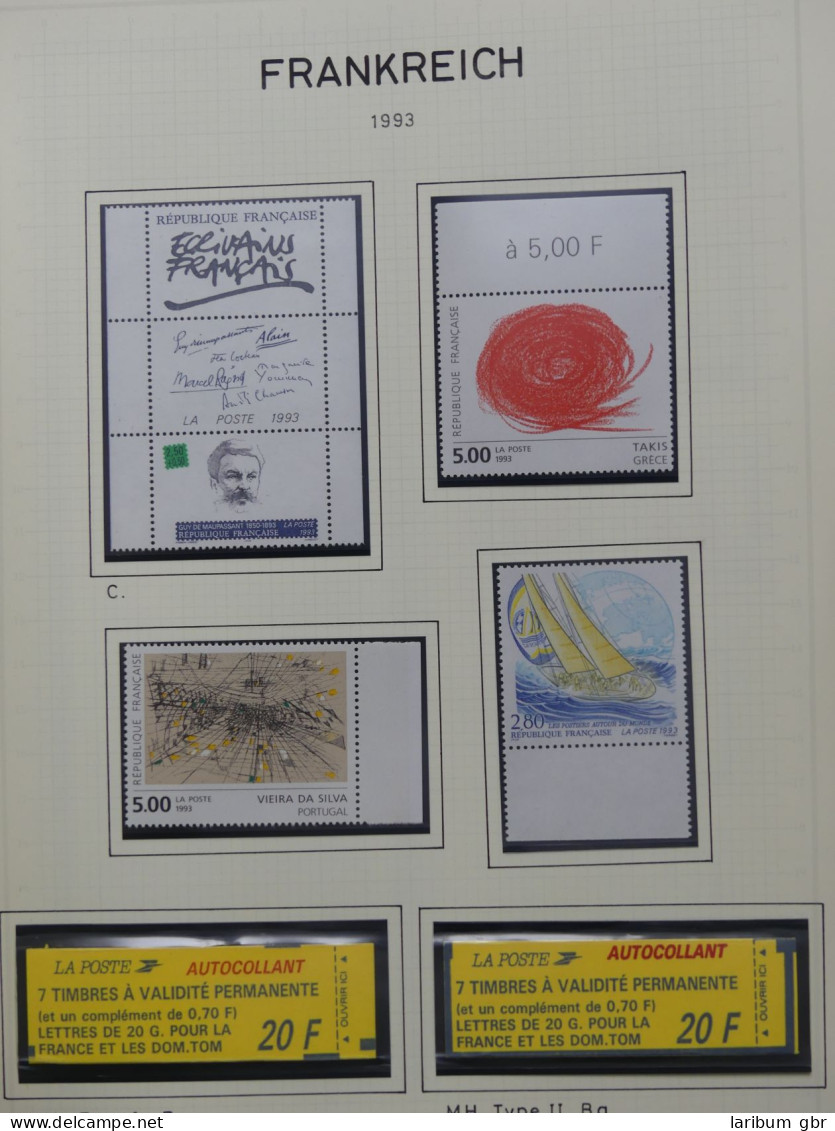 Frankreich 1993-1999 ** Postfrisch Auf Blankoblättern #LY739 - Andere & Zonder Classificatie