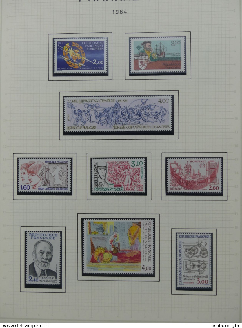 Frankreich 1984-1992 ** Postfrisch Auf Blankoblättern #LY738 - Altri & Non Classificati