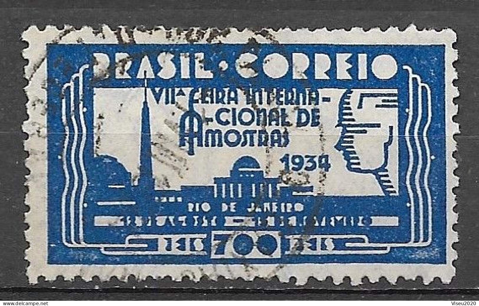 Brasil Brazil 1934 C 068 - 7ª Feira Internacional De Amostras-RJ - Used Stamps
