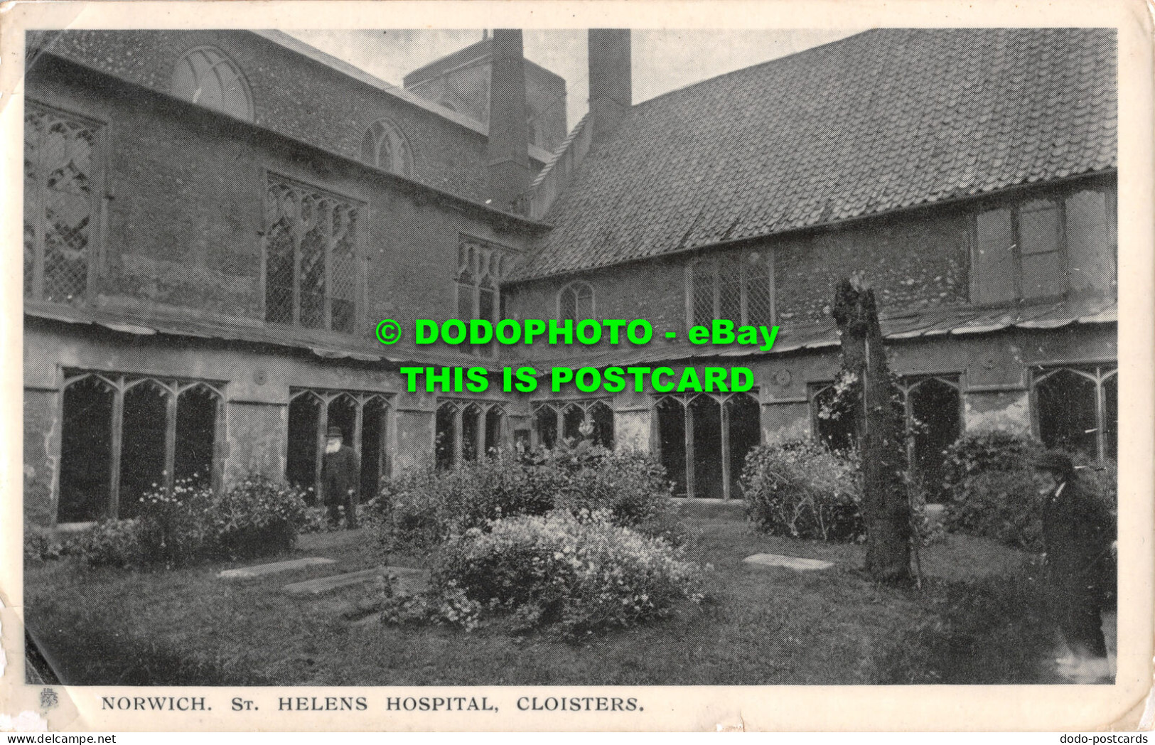 R499136 Norwich. St. Helens Hospital. Cloisters. Tuck. Glosso. Series. 5511 - Monde