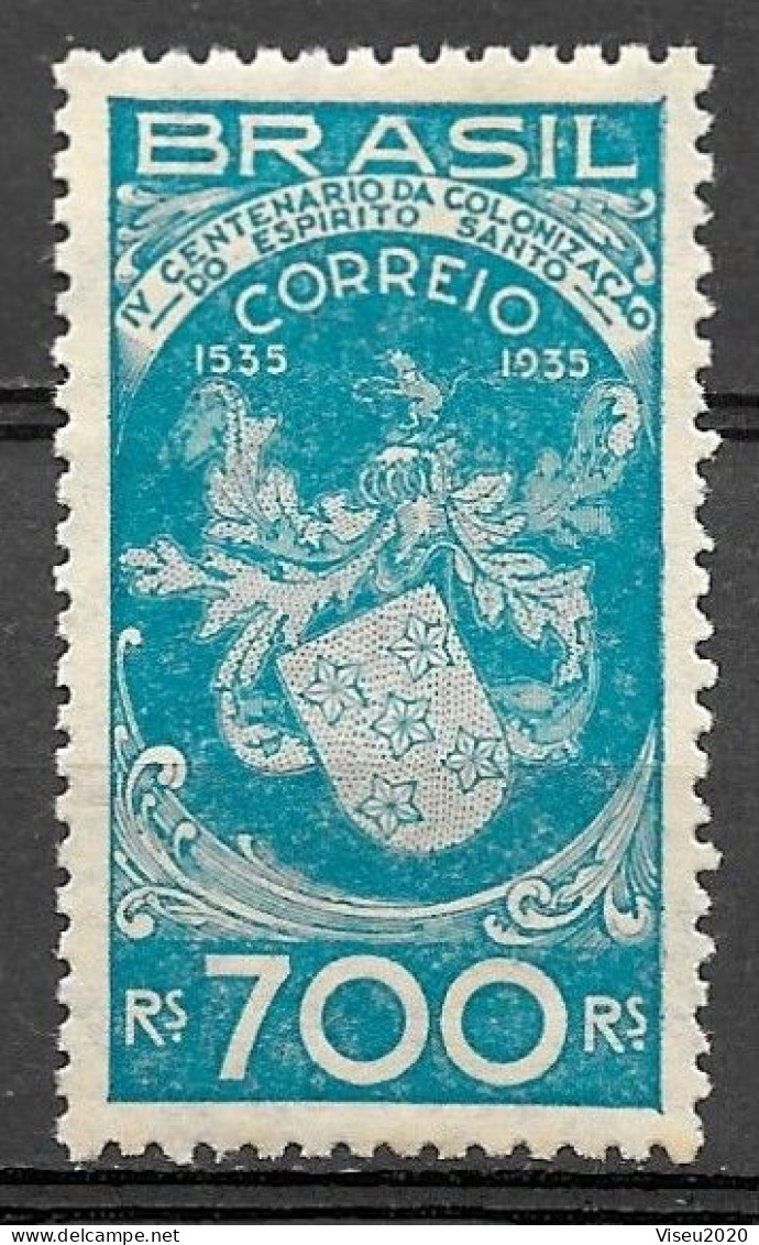 Brasil Brazil 1935 C 101 - 4º Centenário Da Colonização Do Espírito Santo - Ungebraucht