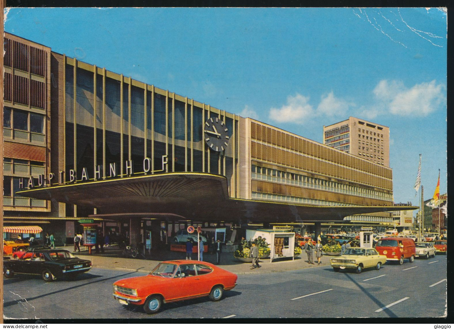 °°° 31064 - GERMANY - MUNCHEN - HAUPTBAHNHOF - 1975 With Stamps °°° - München