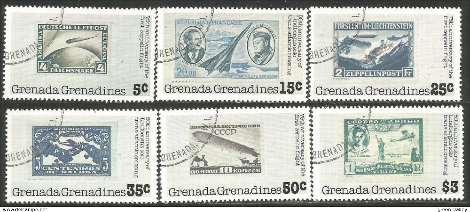 TT-29 Grenada Timbres Sur Timbres Stamps On Stamps - Briefmarken Auf Briefmarken