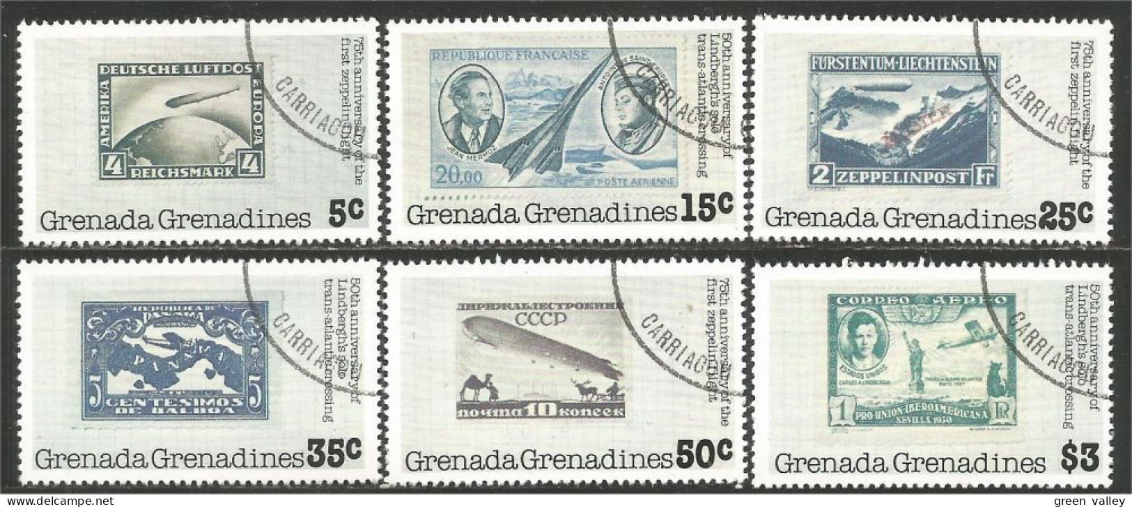 TT-27 Grenada Timbres Sur Timbres Stamps On Stamps - Stamps On Stamps