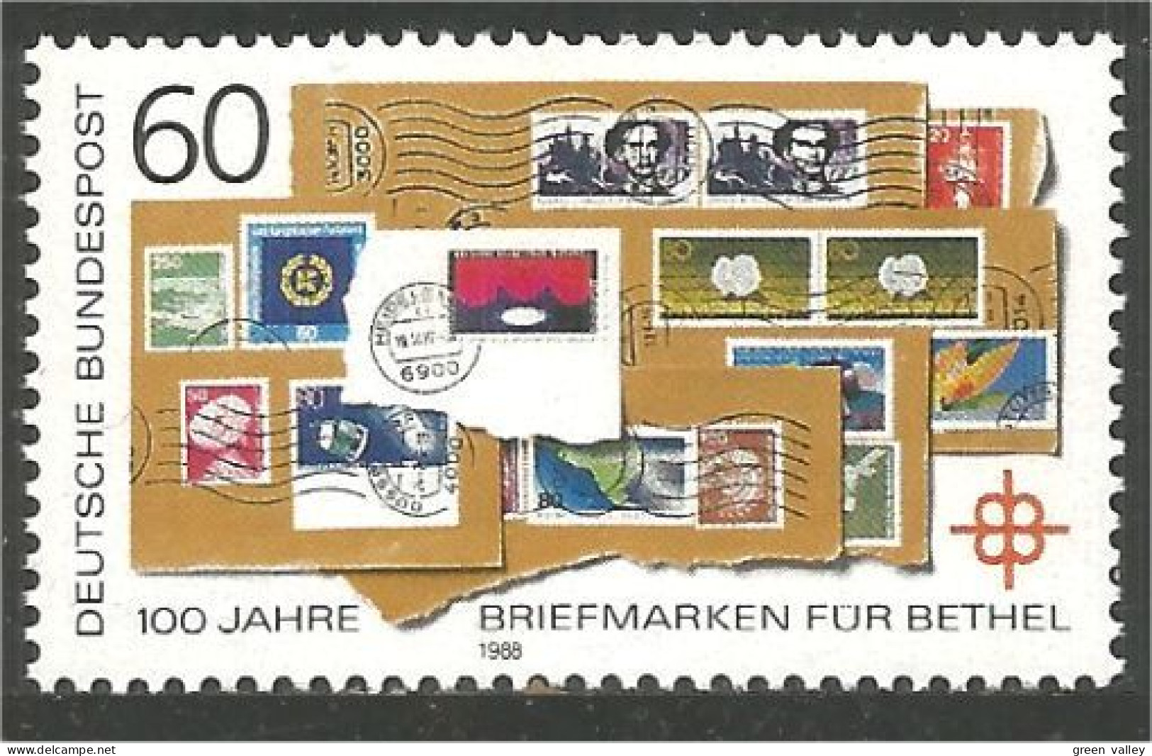 TT-11 Allemagne Centenaire Timbre Stamp Centenary MNH ** Neuf SC - Stamps On Stamps