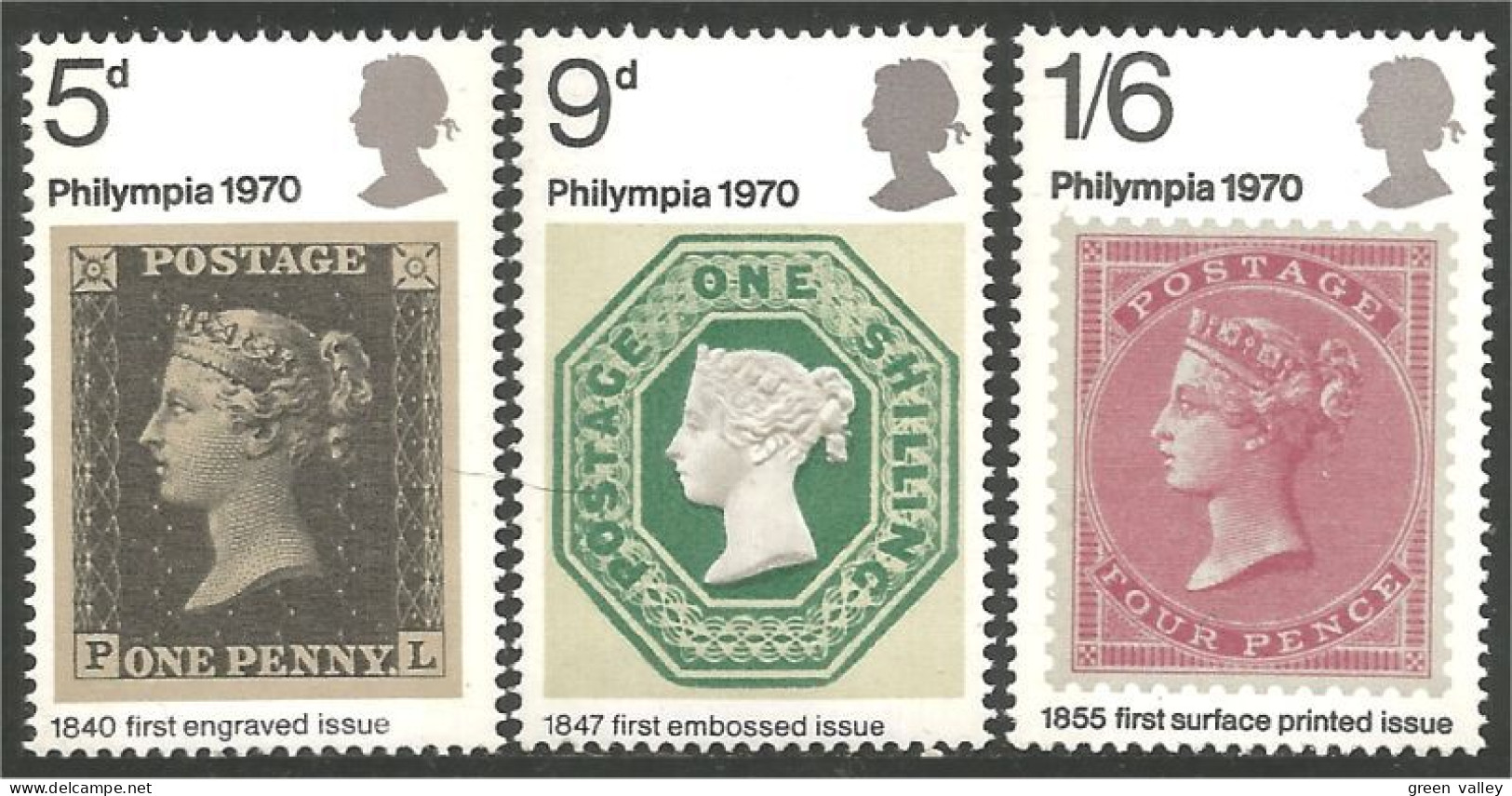 TT-9a G-B Philympia 1970 First Stamps Premiers Timbres MNH ** Neuf SC - Timbres Sur Timbres