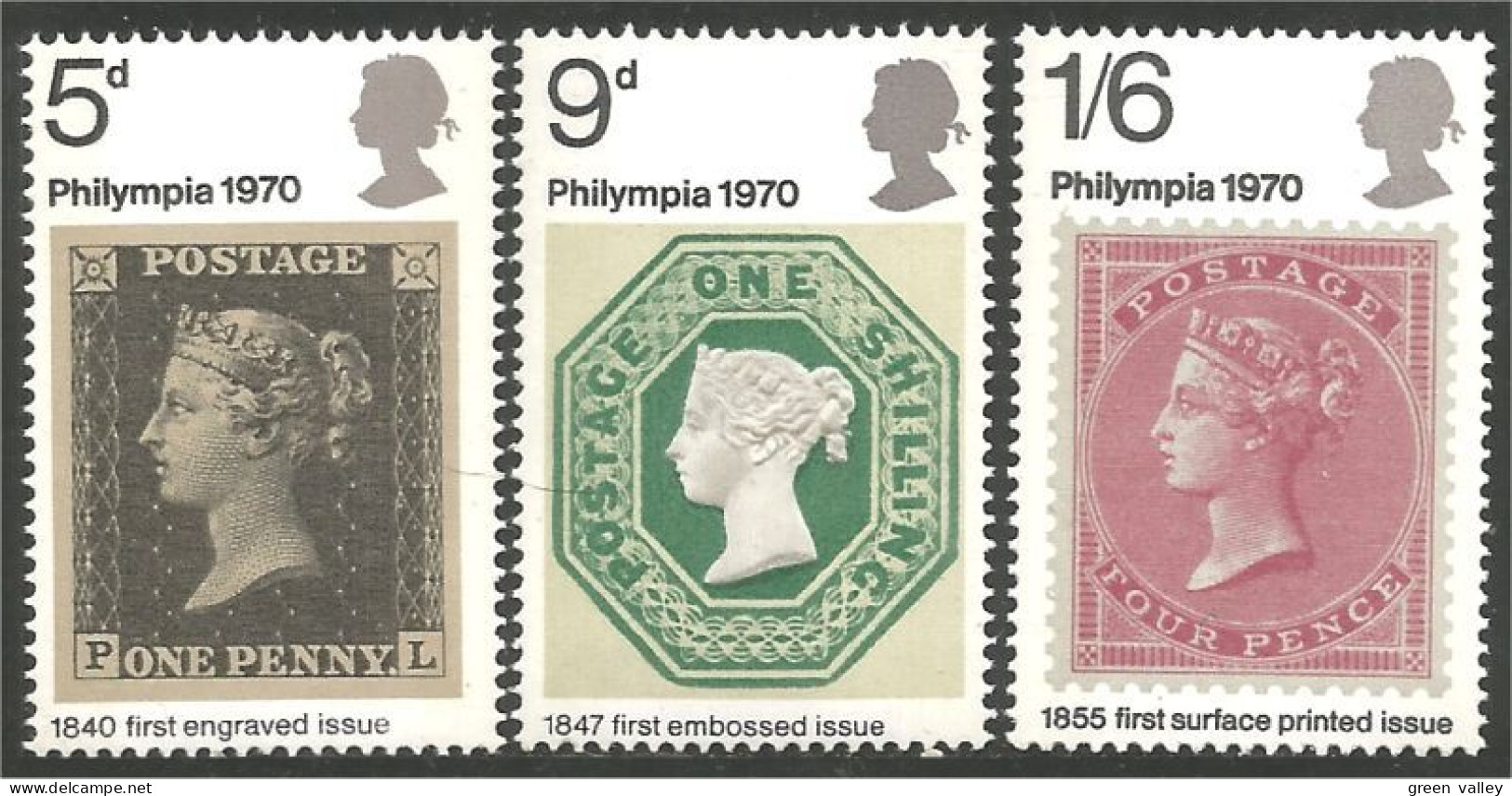 TT-9b G-B Philympia 1970 First Stamps Premiers Timbres MNH ** Neuf SC - Neufs