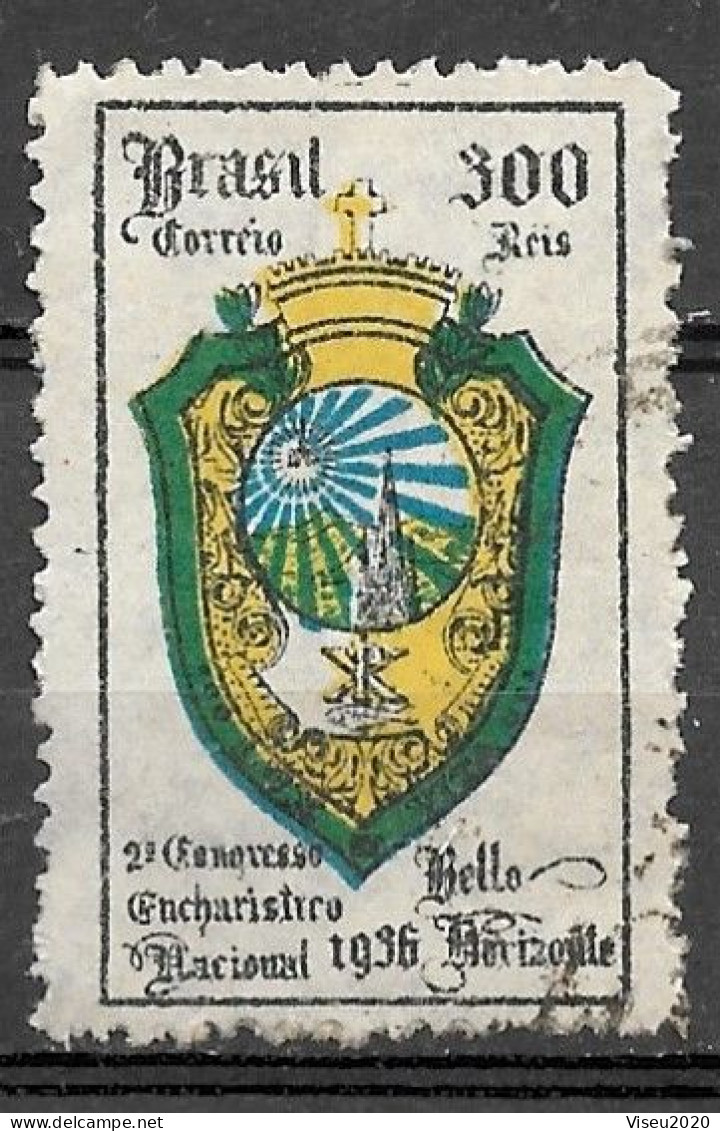 Brasil Brazil 1936 C 112 - 2º Congresso Eucarístico Nacional Belo Horizonte-MG - Usados