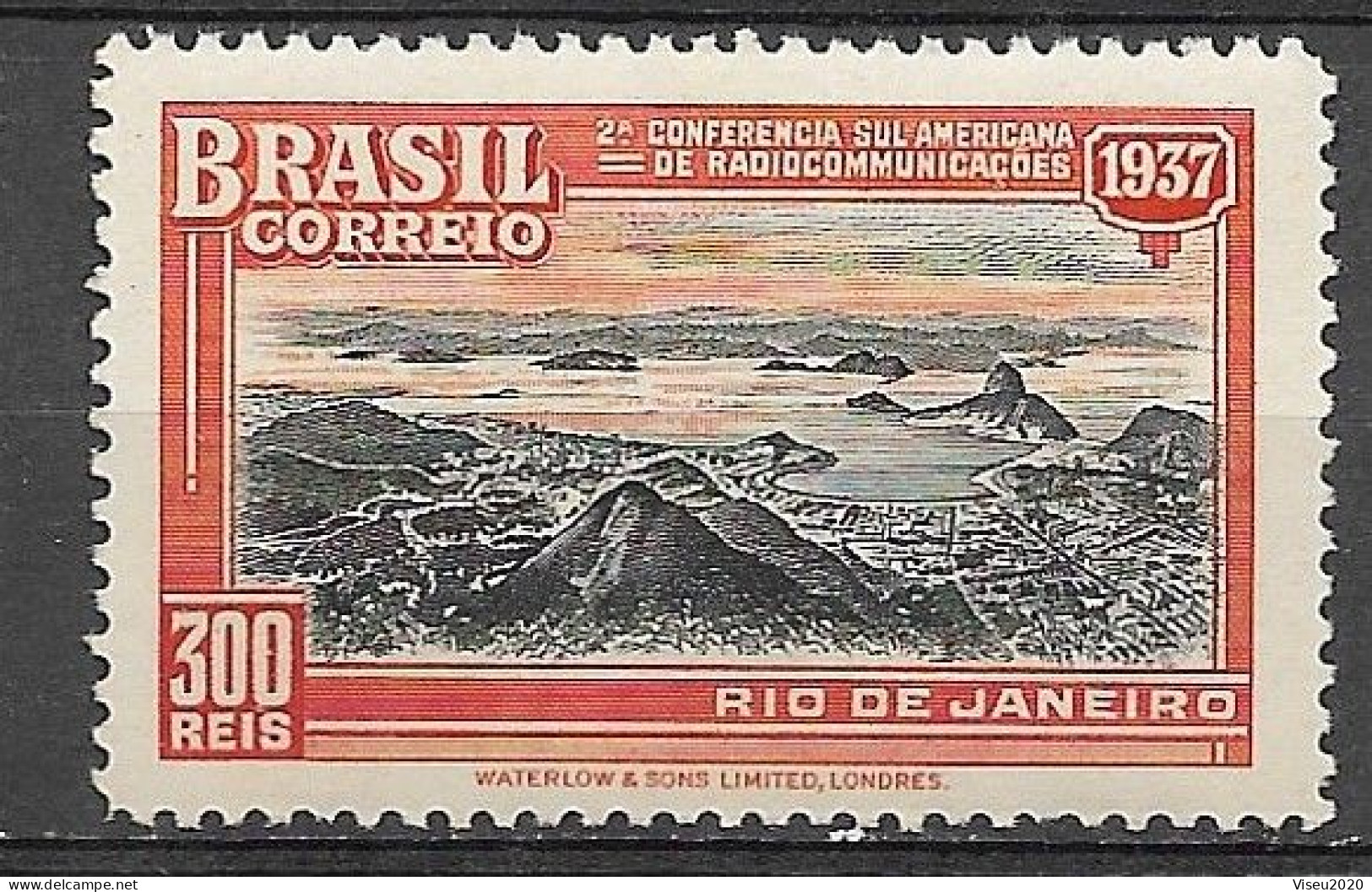 Brasil Brazil 1937 C 116 - 2ª Conferência Sulamericana De Radiocomunicações - Neufs