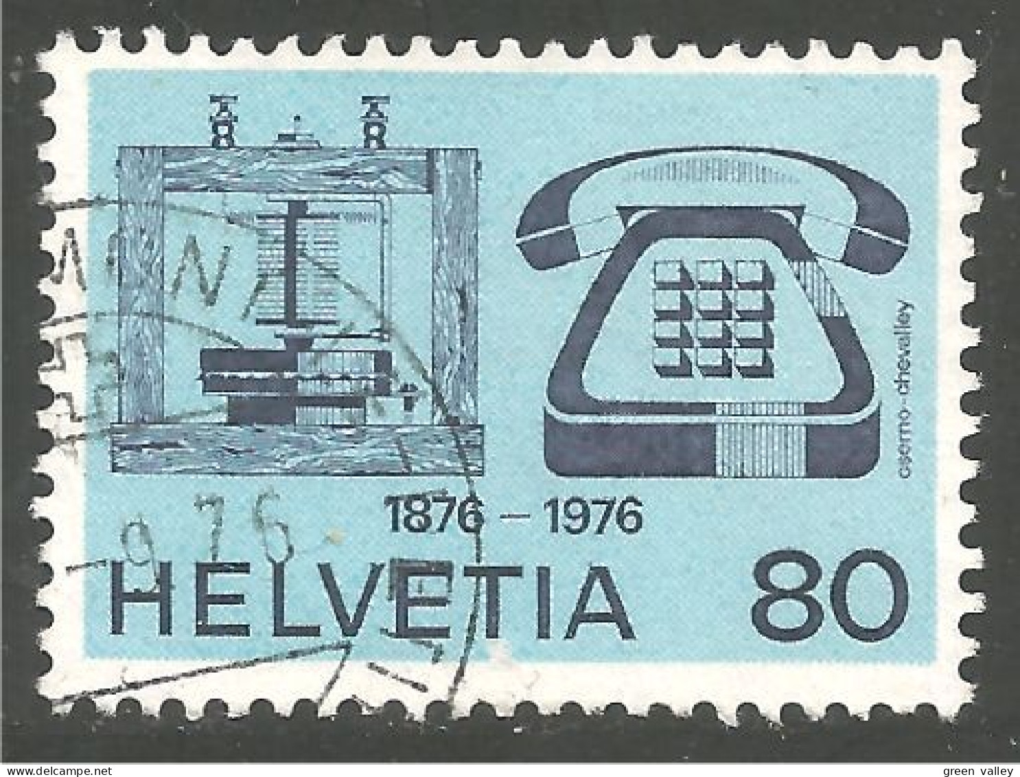 TL-19b Suisse 100th Graham Bell Telephone Telefono - Telecom