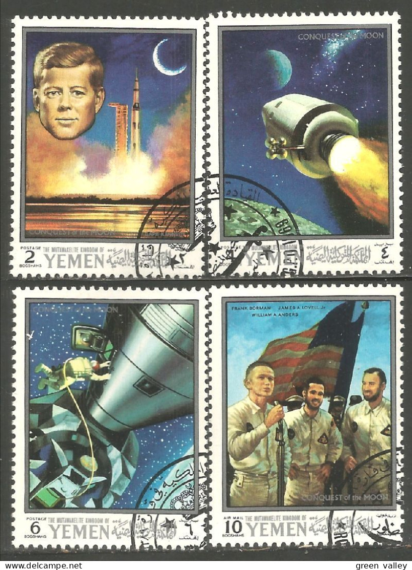 ES-44 Yemen Kennedy Space Exploration Spatiale Rocket Fusée Telecommunications Satellite - Asie