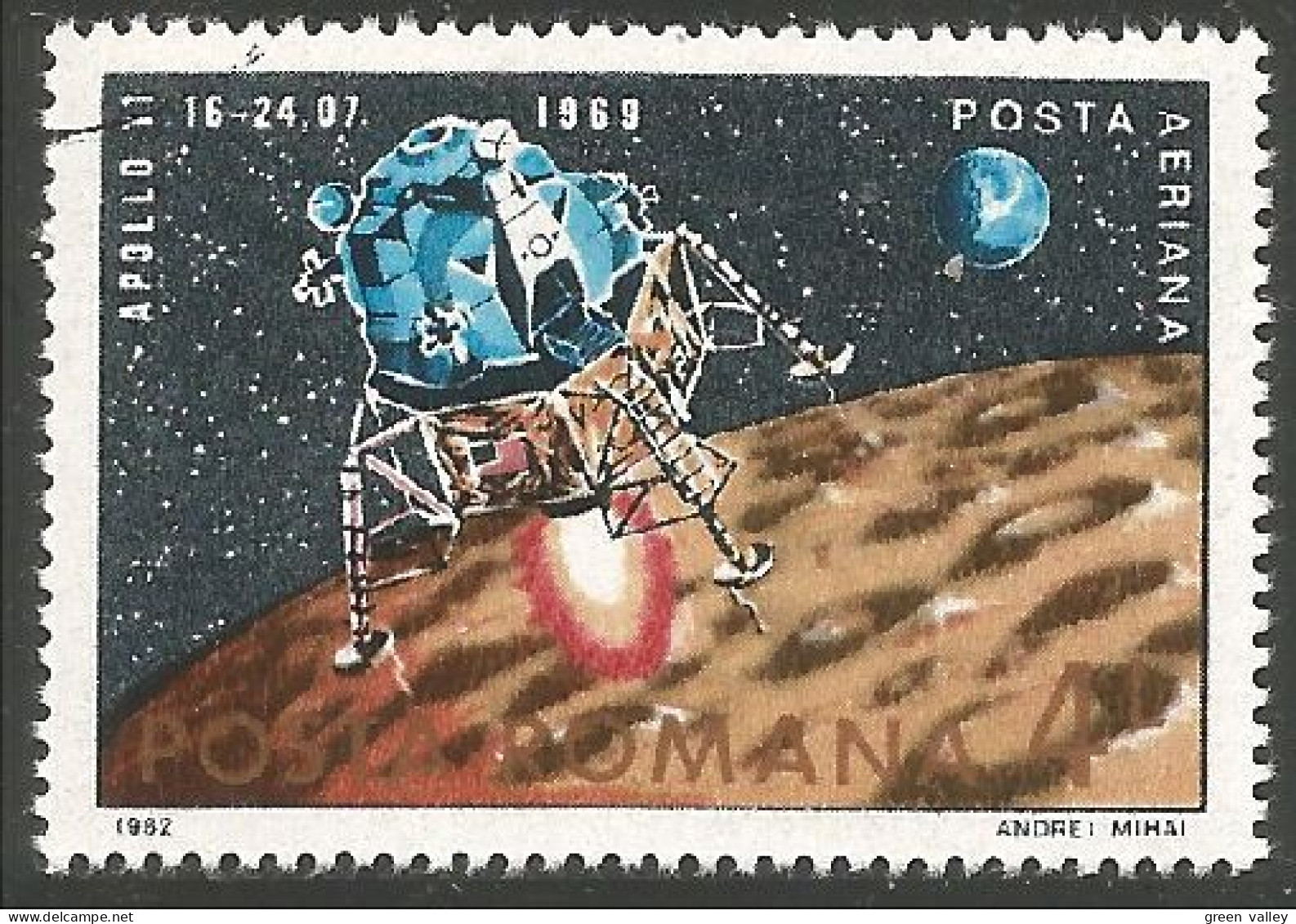 ES-38b Sao Tome Moon Landing 1969 Conquête Lune Apollo XI - Asien