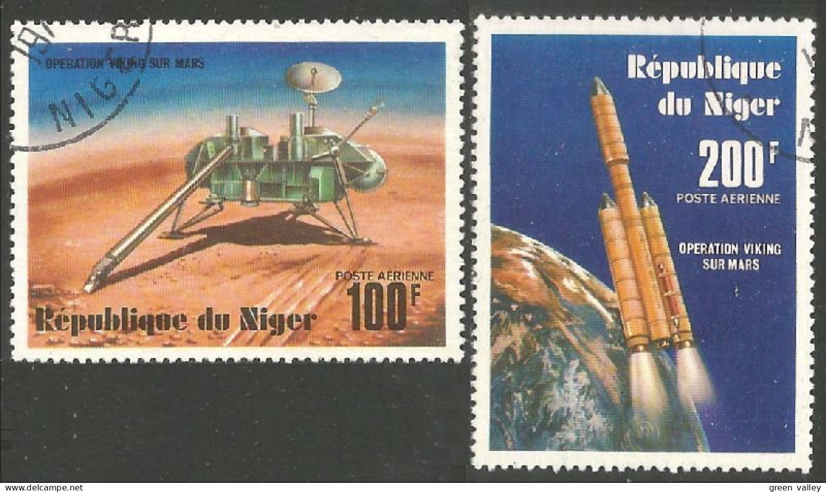 ES-35 Niger Operation Viking Mars Rocket Fusée Telecommunications Satellite - Afrika