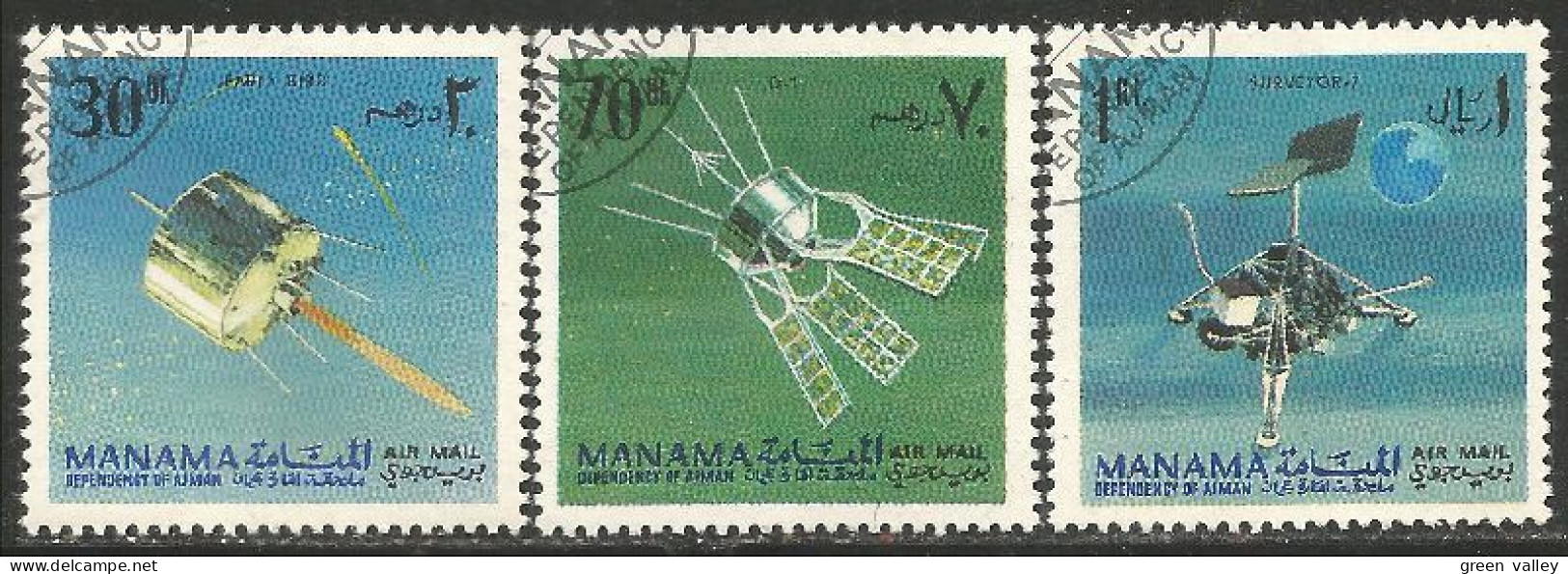 ES-30 Manama Surveyor-7 Telecommunications Satellite - Asien
