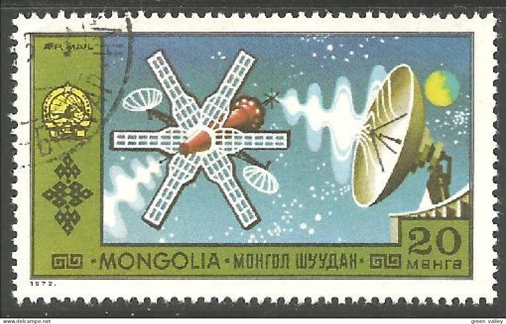 ES-32 Mongolie Radar Telescope Telecommunications Satellite - Asie