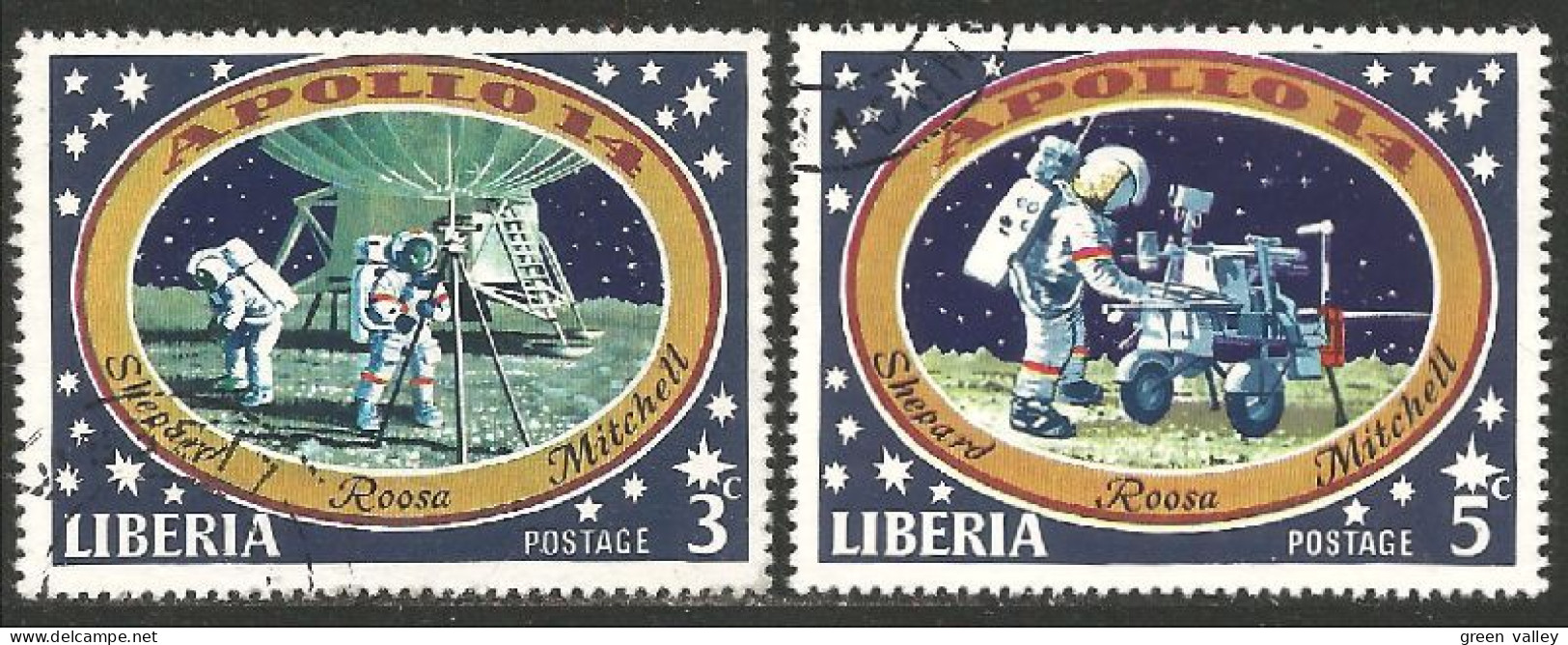 ES-27a Liberia Apollo 14 Espace Space - Afrique