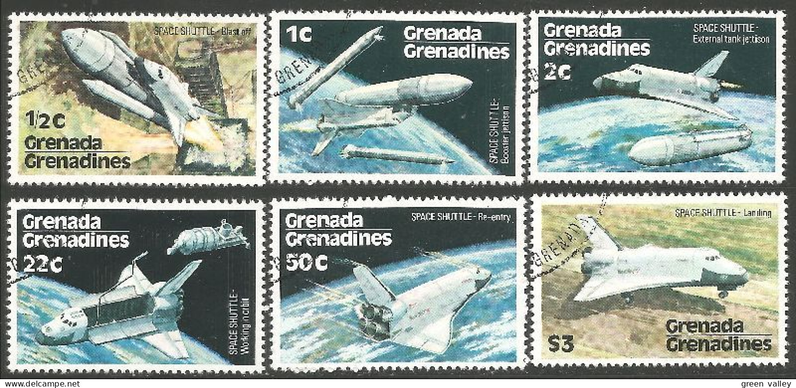 ES-25a Grenada Space Shuttle Navette Spatiale - Grenada (1974-...)