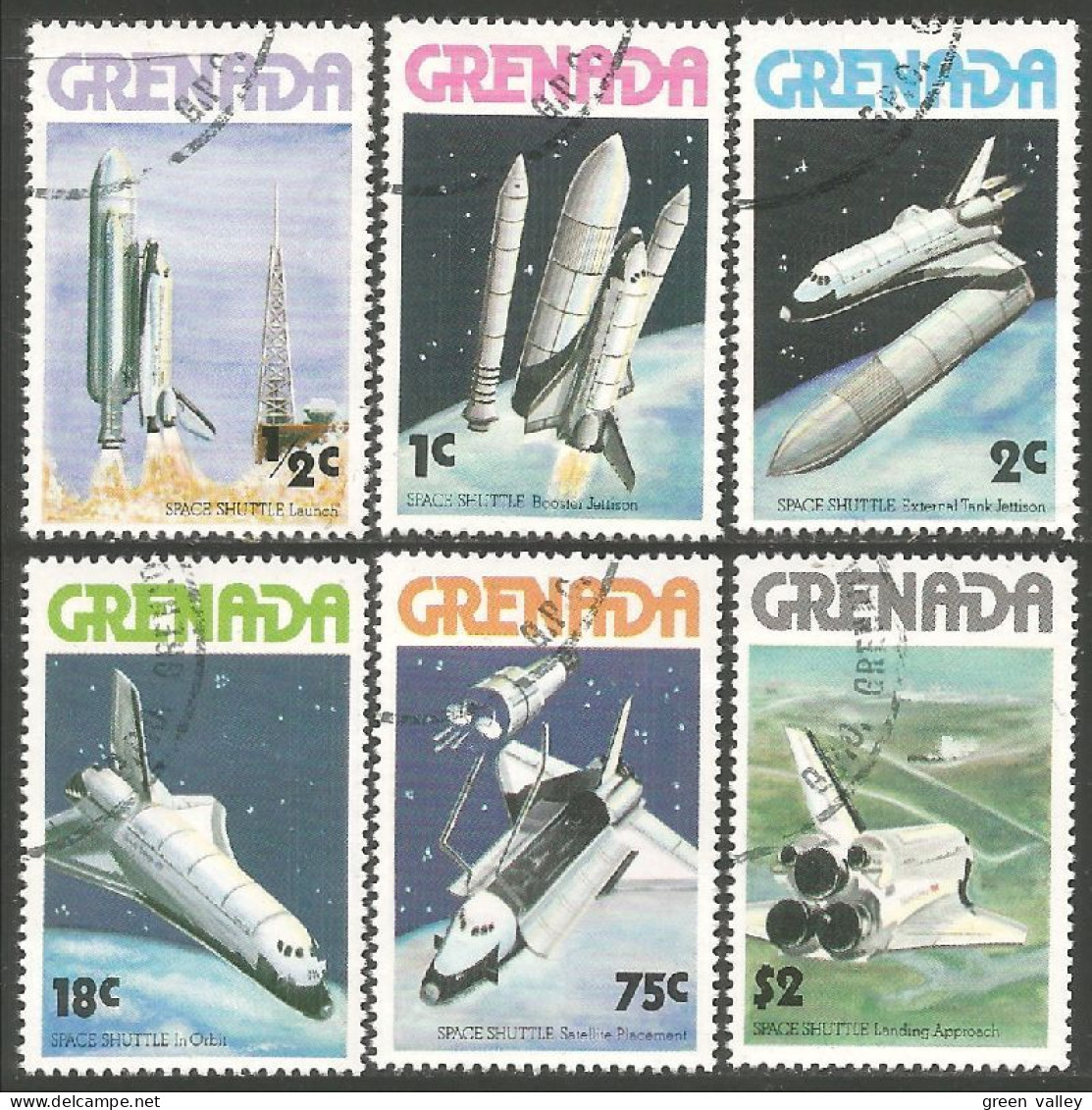 ES-24a Grenada Space Shuttle Navette Spatiale - Grenade (1974-...)