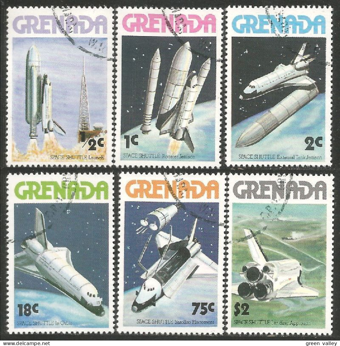 ES-24e Grenada Space Shuttle Navette Spatiale - Telecom