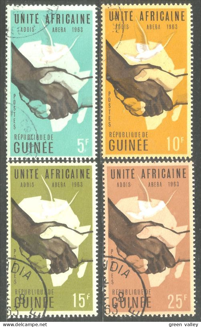 Ca-12 Guinée Carte Afrique Africa Map Cartina Karte Mapa Kaart - Geography