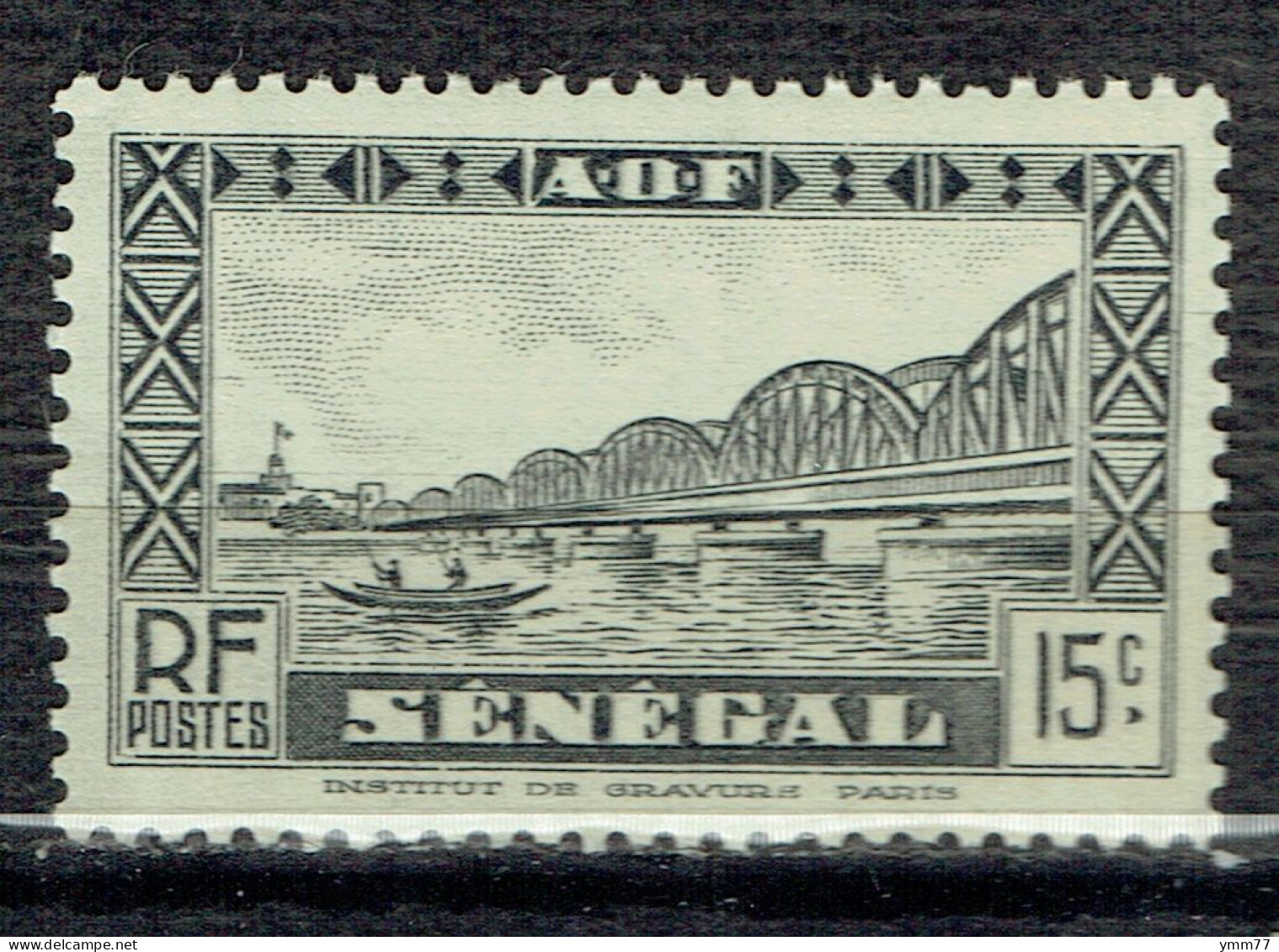 Série Courante : Pont Faidherbe - Unused Stamps