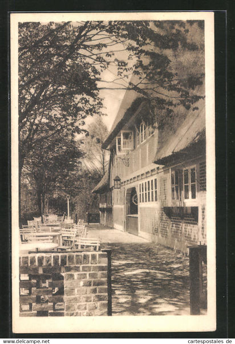 AK Hamburg-Altona, Gartenbau-Ausstellung 1914, Bauernhaus  - Exhibitions