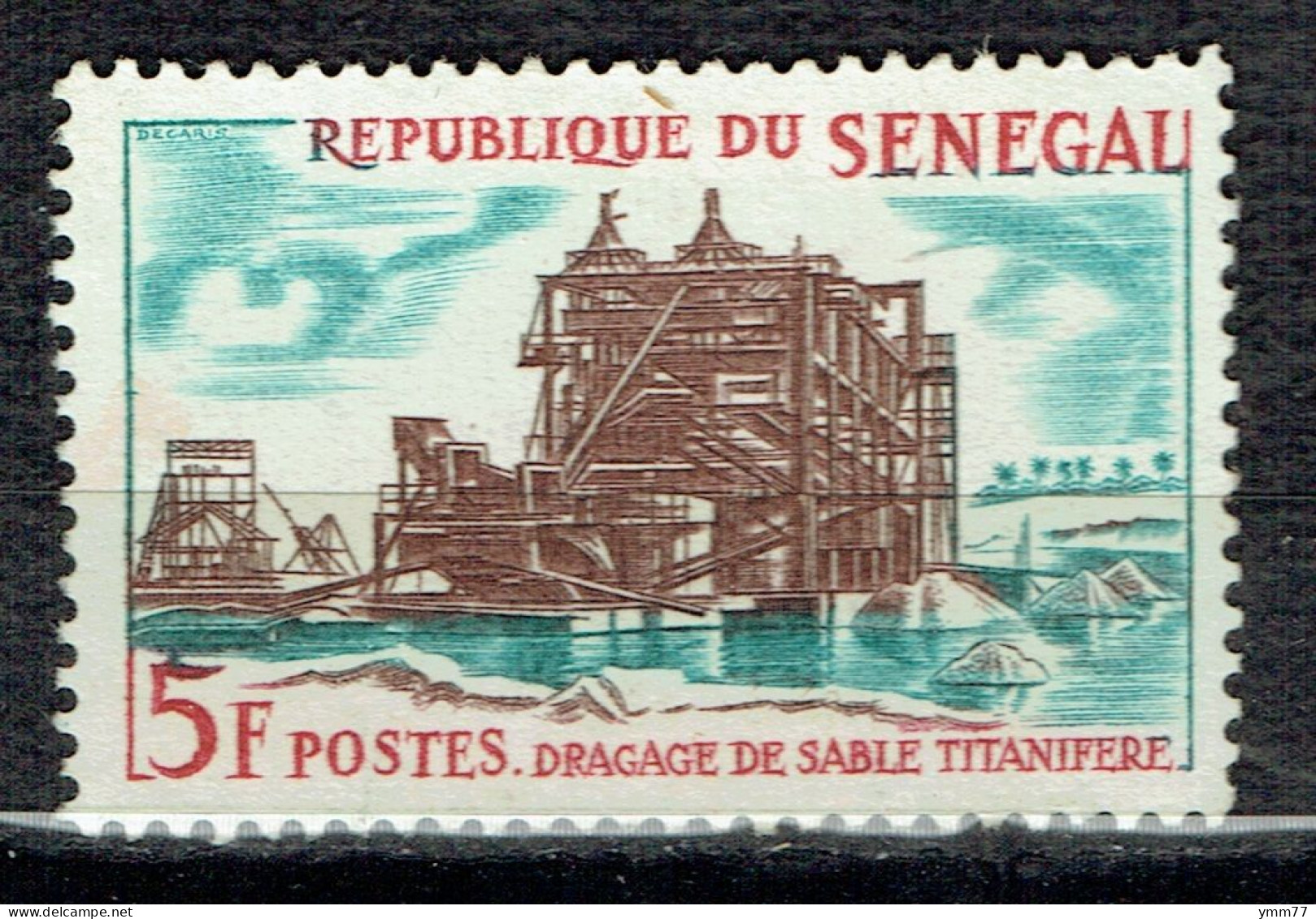 Industrialisation : Dragage De Sable Titanifère - Sénégal (1960-...)