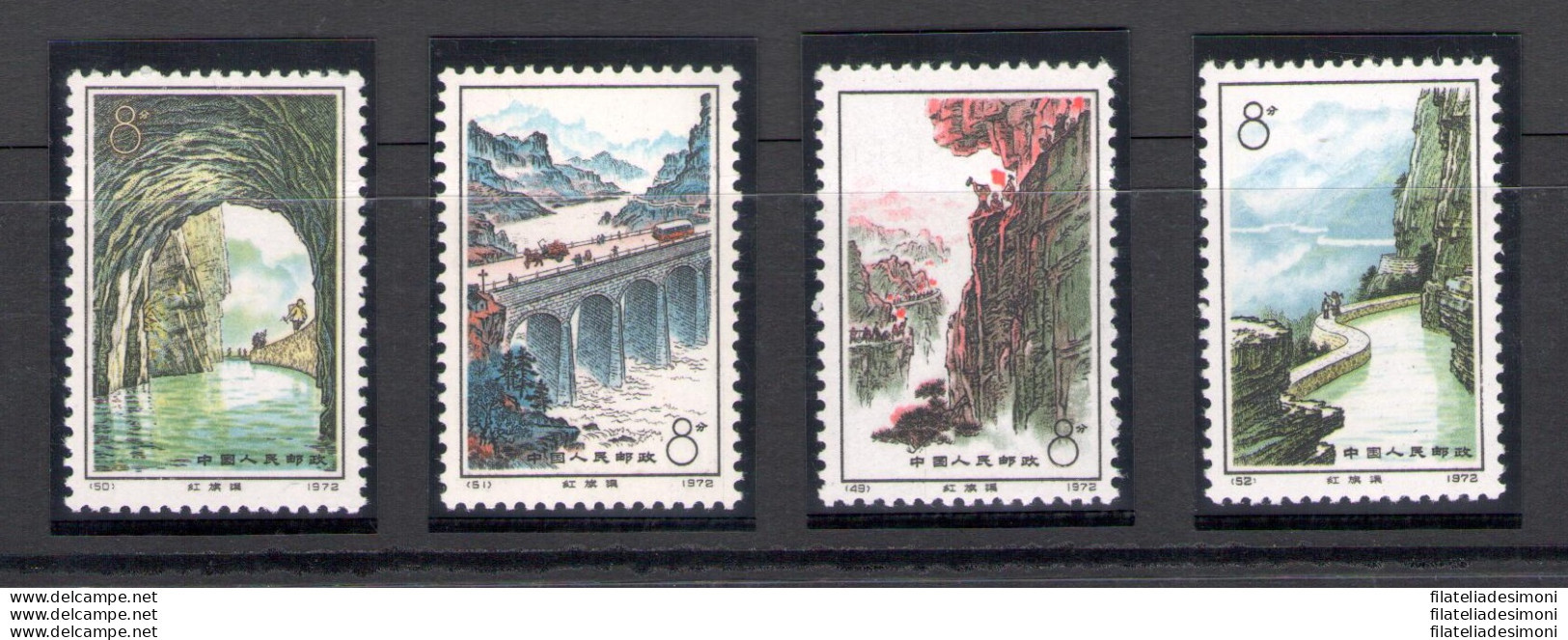 1972 CINA - Michel N. 1122-25 - MNH** - Other & Unclassified