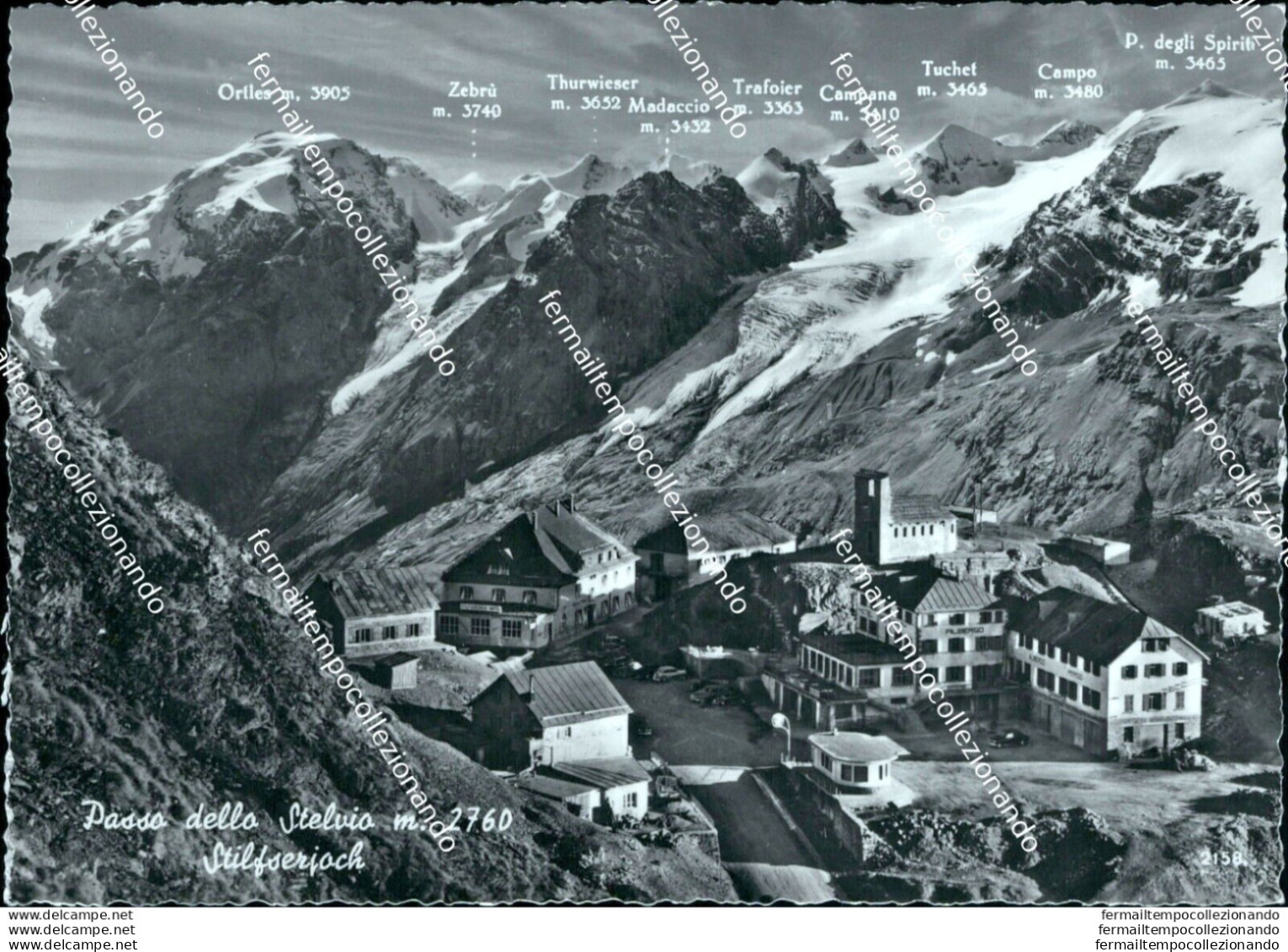 Bh369 Cartolina Passo Dello Stelvio Stilfserioch Provincia Di Bolzano - Bolzano