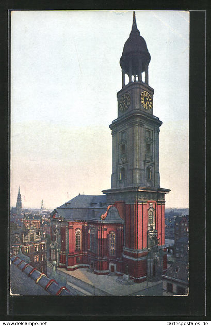 AK Hamburg-Neustadt, Blick Zur Michaeliskirche  - Mitte