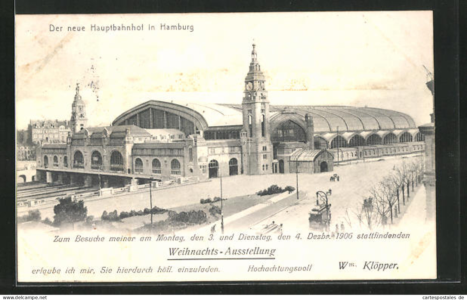 AK Hamburg-St.Georg, Hauptbahnhof  - Mitte